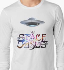Raum Jesus im Raum Langarmshirt