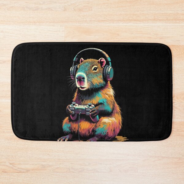 Item preview, Animal Gamer Aesthetic – Capybara Edition designed and sold by GrumpySableye.