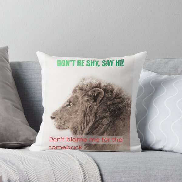 Item preview, Don’t be shy, say hi! designed and sold by EggPig.