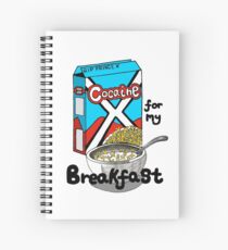 Cocaine for my Breakfast Spiral Notebook