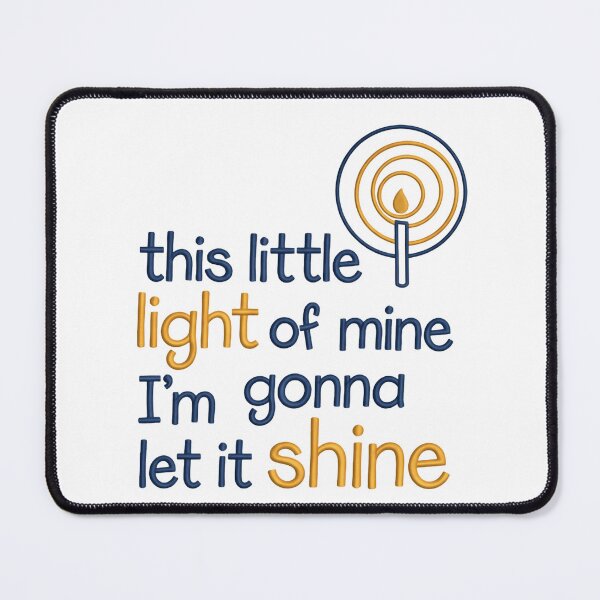 Item preview, This Little Light Of Mine I'm Gonna Let It Shine Dumpster Fire Response Team Glow Brigade designed and sold by SkeletonsDanger.