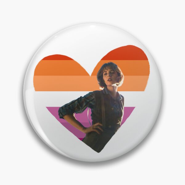 Item preview, Robin Buckley Lesbian Flag Heart designed and sold by ezndwhizz.