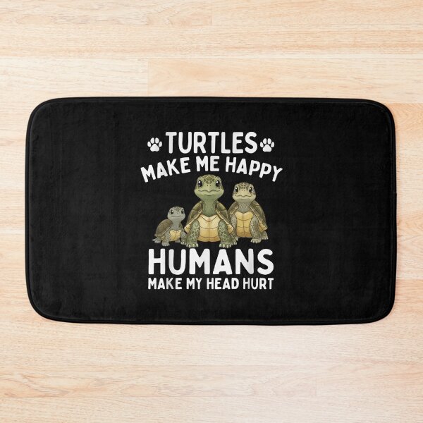 Item preview, Turtles Make Me Happy Humans Make My Head Hurt Turtle Lover designed and sold by Gogetgiggles.