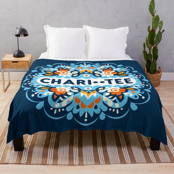 Item preview, CHARI-TEE – Scandinavian Folk Art Logo Design © heidiannemorris designed and sold by FOLK ART FUSION by heidiannemorris.
