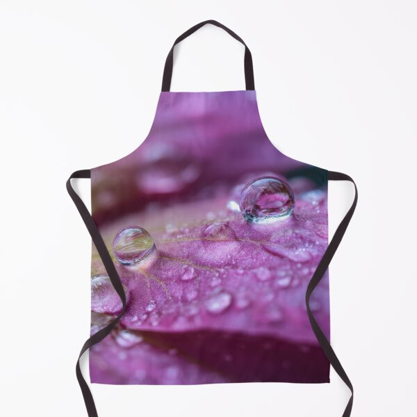 Item preview, Water droplets on a flower petal designed and sold by anytka.