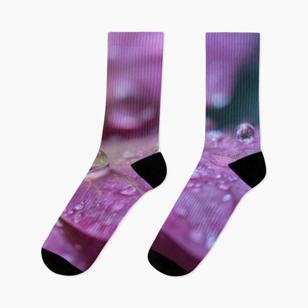Item preview, Water droplets on a flower petal designed and sold by anytka.