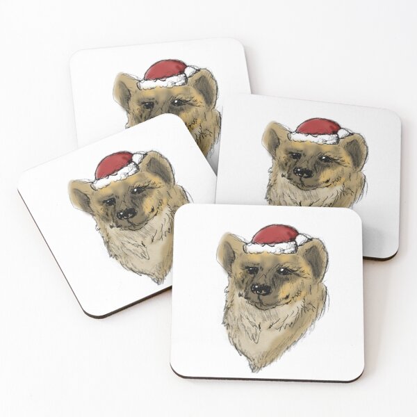 Item preview, Christmas Hyena  designed and sold by TheMenagerieM.