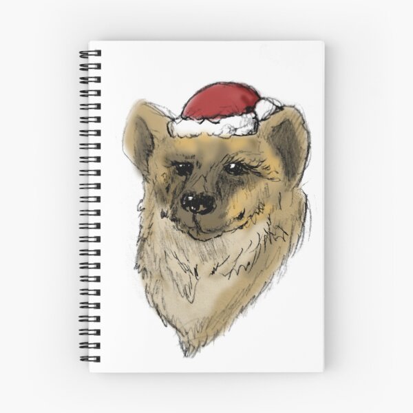 Item preview, Christmas Hyena  designed and sold by TheMenagerieM.
