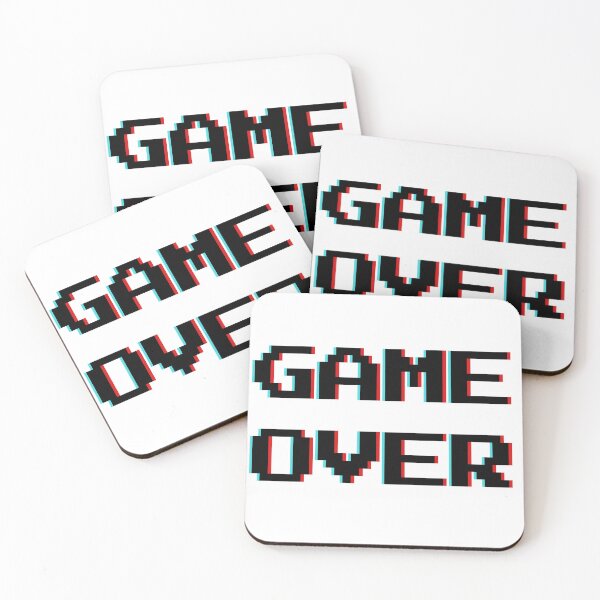Item preview, GAME OVER designed and sold by Mochi Doodle.