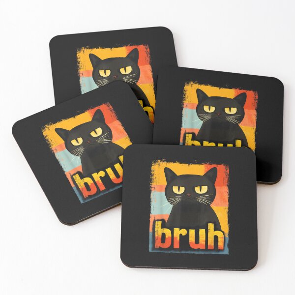 Item preview, Funny Cat Bruh designed and sold by CameronTheBro.