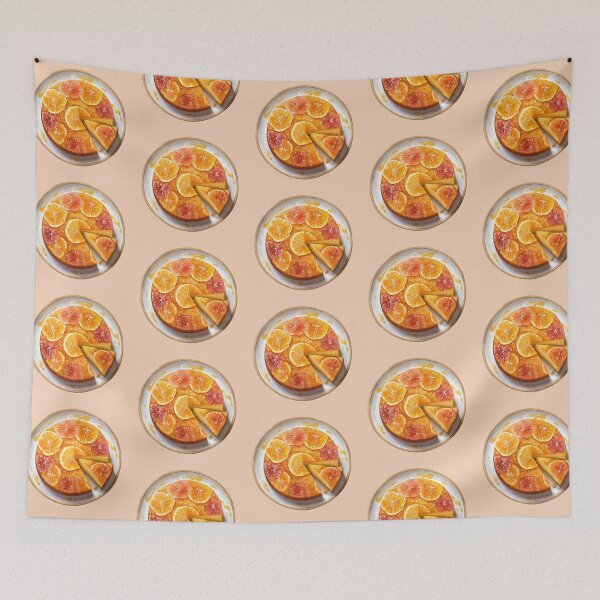Item preview, Orange Upside Down Cake designed and sold by Violet Peonies.