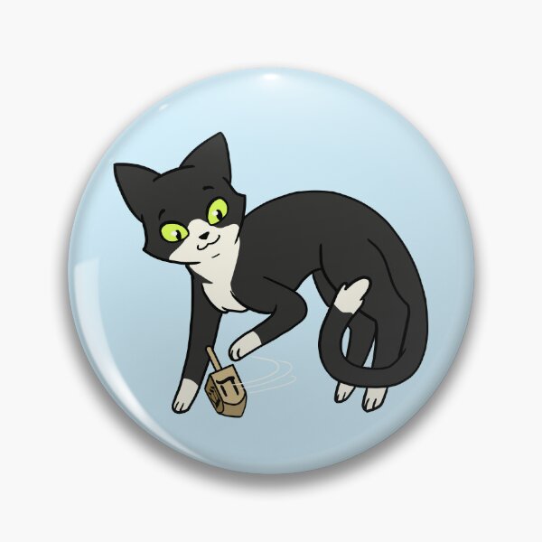 Item preview, Dreidel Cat(Black Tux) designed and sold by DecorativeCats.