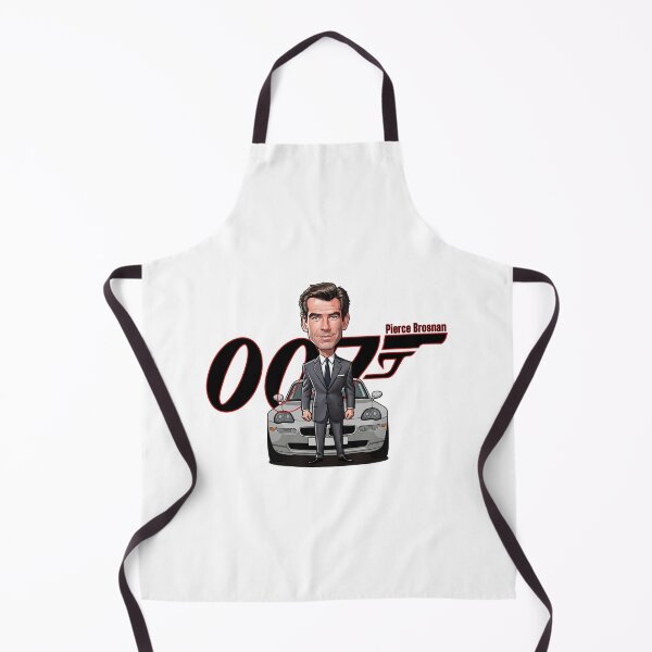 Item preview, Caricature of Pierce Brosnan with car designed and sold by vectorlove.