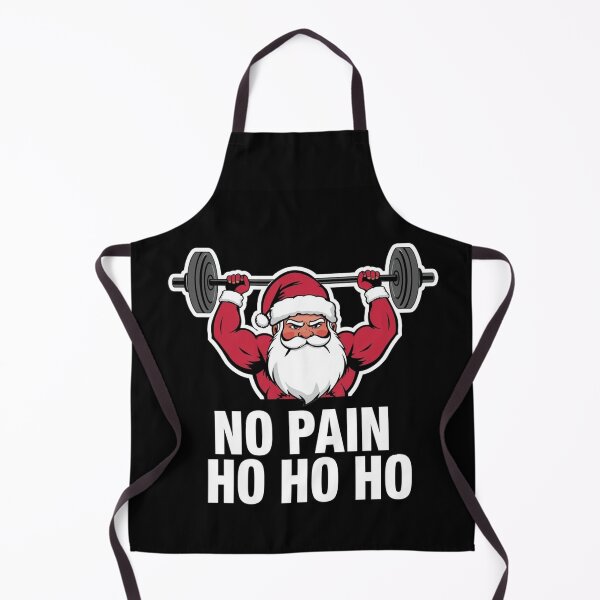 Item preview, Gym Santa Claus design designed and sold by Motivated Sensei.