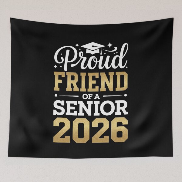 Item preview, Proud Friend Of A Senior 2026 Graduation designed and sold by Gogetgiggles.
