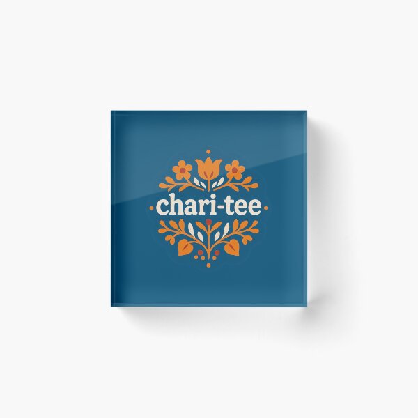 Item preview, CHARI-TEE – Scandinavian Folk Art Logo Design © heidiannemorris designed and sold by FOLK ART FUSION by heidiannemorris.