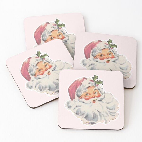 Item preview, Old Fashioned Santa, Modern Pink Vibe designed and sold by DividY.