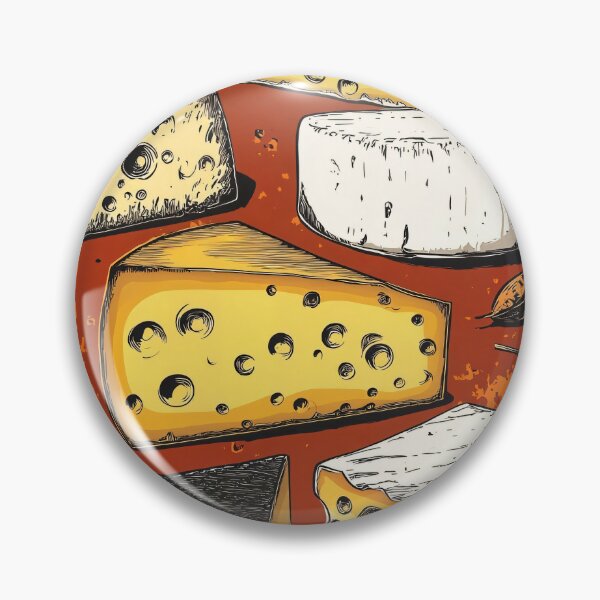 Item preview, Cheeses in Bold Orange: A Vibrant Composition Celebrating Texture, Flavor and Artistic Detail designed and sold by OlfactoART Studio.