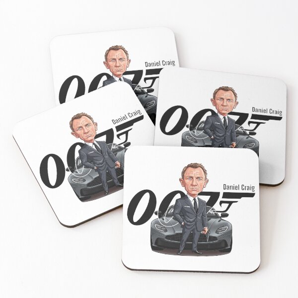 Item preview, Caricature of Daniel Craig with a car designed and sold by vectorlove.