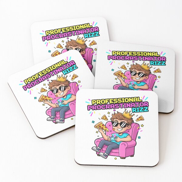 Item preview, Professional Procrastinator Rizz Pizza Gamer designed and sold by AnnDesignStudio.