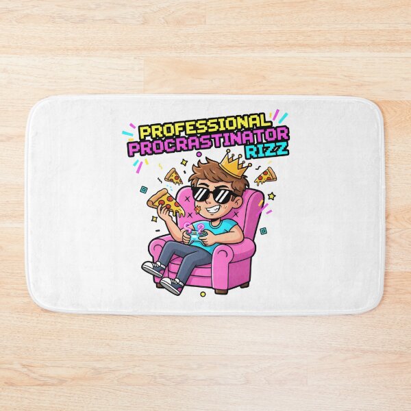 Item preview, Professional Procrastinator Rizz Pizza Gamer designed and sold by AnnDesignStudio.