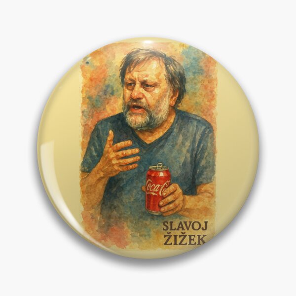 Item preview, Slavoj Zizek designed and sold by Sarcastic designs.