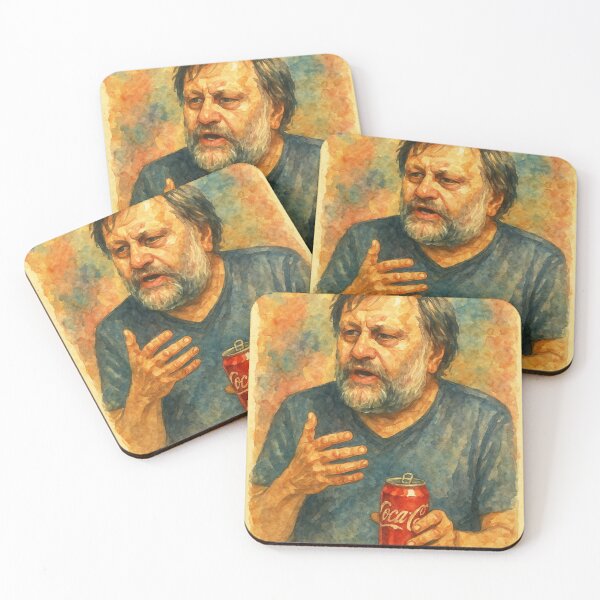 Item preview, Slavoj Zizek designed and sold by Sarcastic designs.