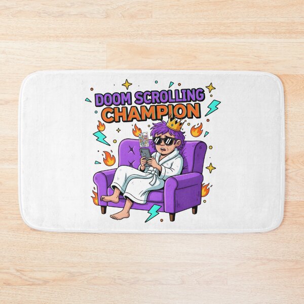 Item preview, Doom Scrolling Champion Cozy Throne designed and sold by AnnDesignStudio.