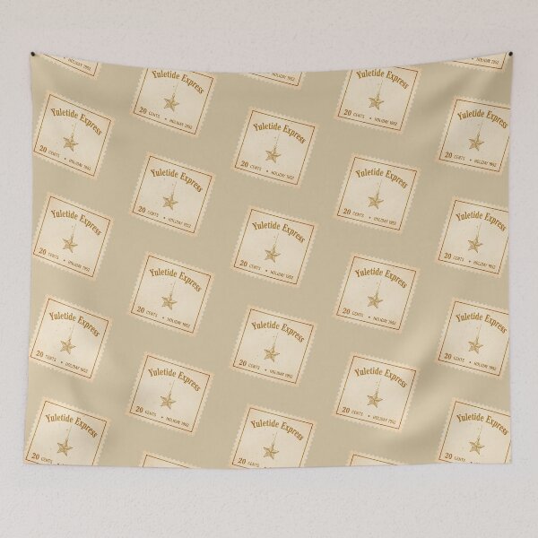Item preview, Yuletide Express – Vintage Star Ornament Stamp designed and sold by Iras-Art-Corner.