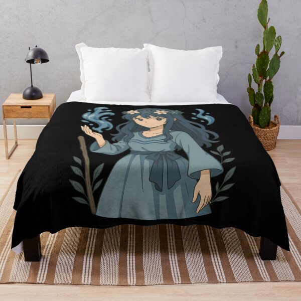 Item preview, Anime Water Magic Girl – Fantasy Illustration designed and sold by Myth-LegendArt.