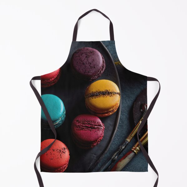 Item preview, Bright macarons with paint palette designed and sold by anytka.