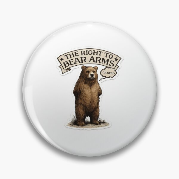 Item preview, Bear Arms -grizzly sticker or t-shirt designed and sold by Llewynn1225.