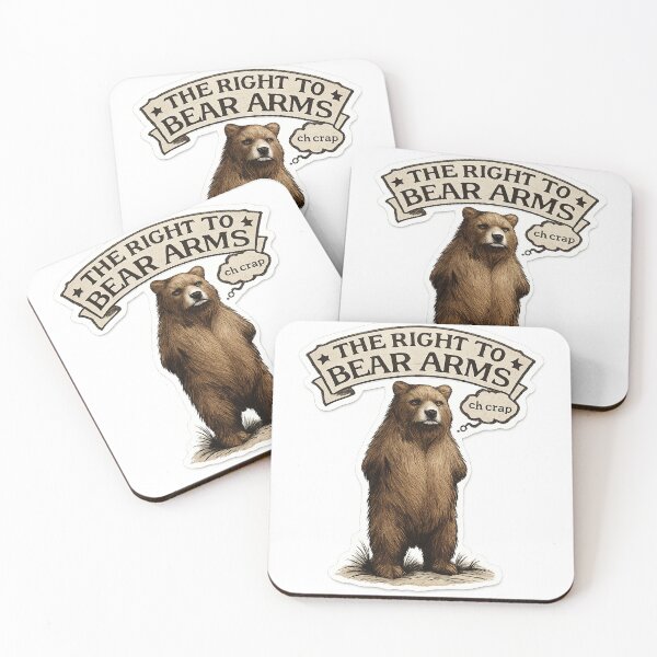 Item preview, Bear Arms -grizzly sticker or t-shirt designed and sold by Llewynn1225.