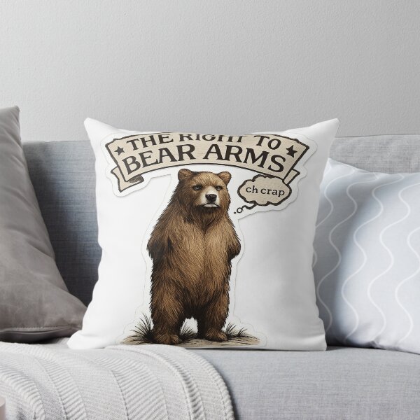 Item preview, Bear Arms -grizzly sticker or t-shirt designed and sold by Llewynn1225.