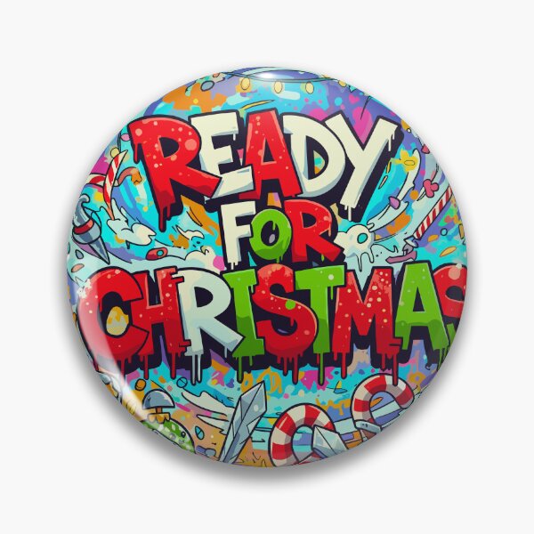 Item preview, Ready For Christmas – Explosive Urban Graffiti Street Art designed and sold by SplashPixel.