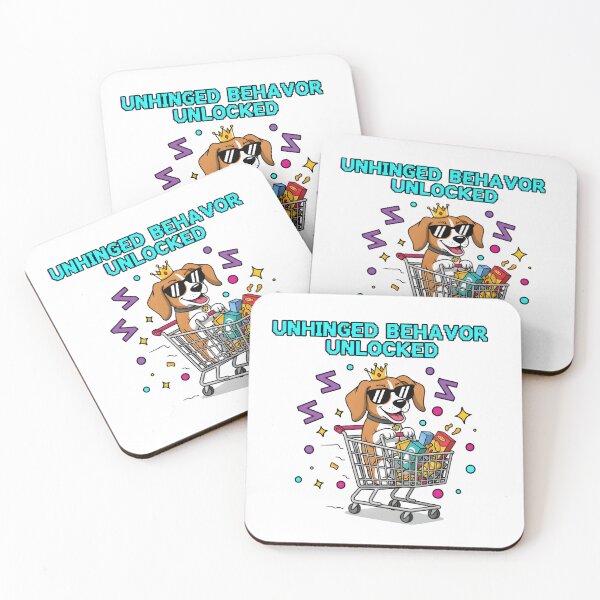 Item preview, Unhinged Behavior Unlocked Dog Shopper designed and sold by AnnDesignStudio.