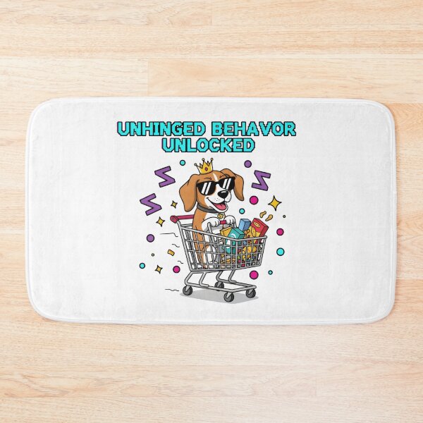Item preview, Unhinged Behavior Unlocked Dog Shopper designed and sold by AnnDesignStudio.