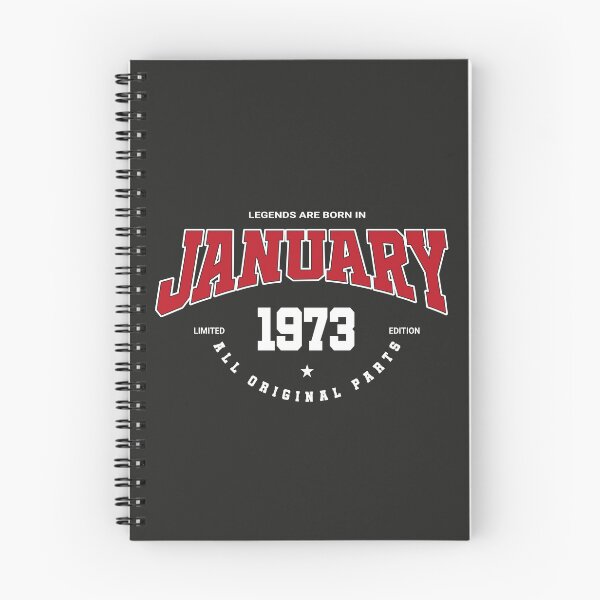 Item preview, January legends 1973 designed and sold by HB Shirts.