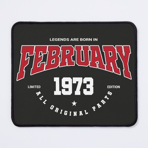 Item preview, February legends 1973 designed and sold by HB Shirts.