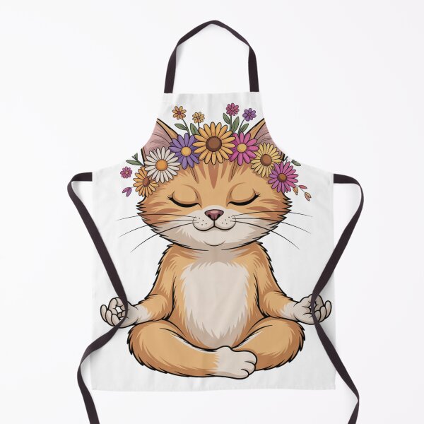 Item preview, Flower Power Feline designed and sold by DoodlesBlvd.