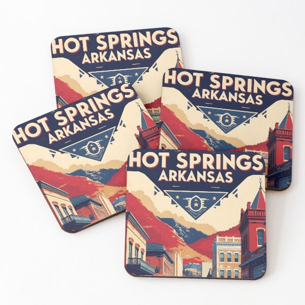 Item preview, Hot Springs Arkansas USA Vintage Travel Tourism  designed and sold by TravelersGems.