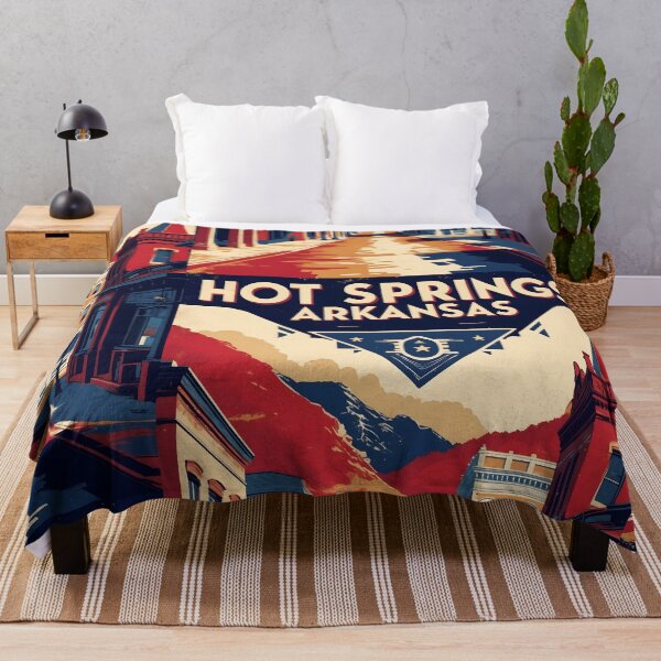 Item preview, Hot Springs Arkansas USA Vintage Travel Tourism designed and sold by TravelersGems.