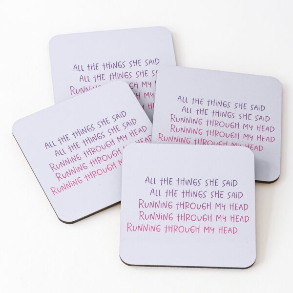 Item preview, All the things she said running through my head | heated rivalry designed and sold by Pinu92.