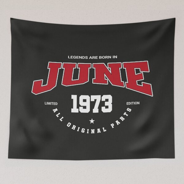 Item preview, June legends 1973 designed and sold by HB Shirts.