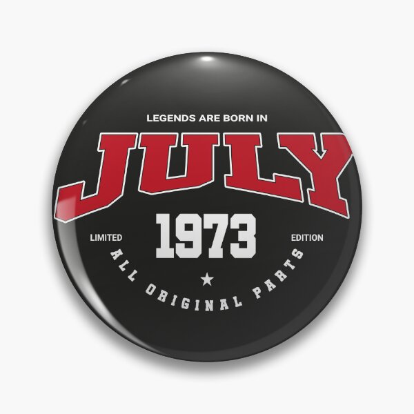Item preview, July legends 1973 designed and sold by HB Shirts.