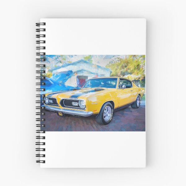 Item preview, 1969 Yellow Plymouth HEMI Barracuda Fastback X106 designed and sold by RichFrancoCars.