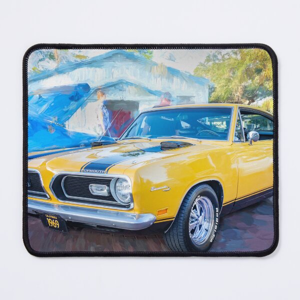 Item preview, 1969 Yellow Plymouth HEMI Barracuda Fastback X106 designed and sold by RichFrancoCars.
