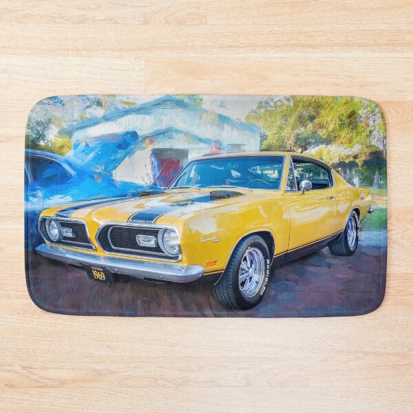 Item preview, 1969 Yellow Plymouth HEMI Barracuda Fastback X106 designed and sold by RichFrancoCars.