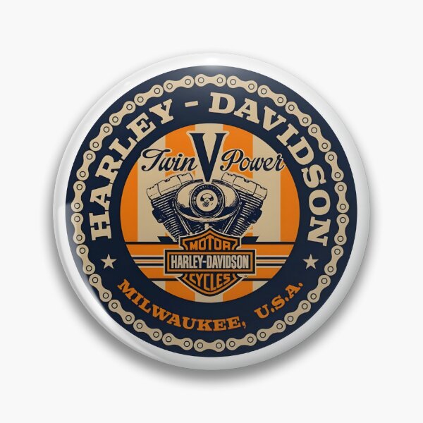 Item preview, Harley-Davidson V-Twin Power Badge designed and sold by CharlieDesings.
