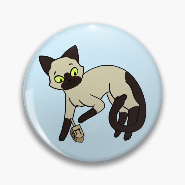 Item preview, Dreidel Cat(Colorpoint) designed and sold by DecorativeCats.